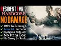 Re2remakeno damageminimalists rank  100 walkthrough leon 1st