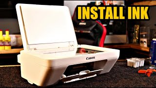 Installing Ink Into Your Printer, Canon MG2522