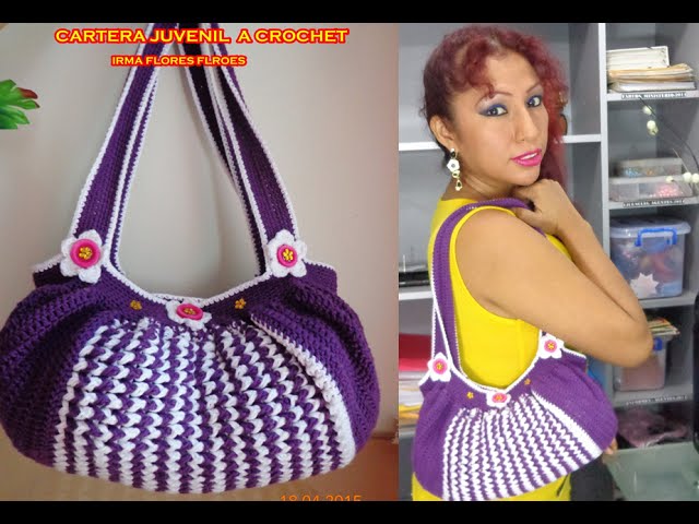 Cómo hacer un bolso a crochet