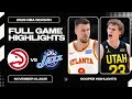 Highlights Des Kompletten Spiels Atlanta Hawks Gegen Utah Jazz 13 November NBA Saison 2026