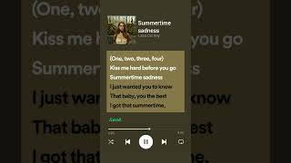 Lana Del Rey- Summertime Sadness| lyrics lanadelrey