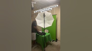 Thumbnail of How I set up my green screen to make it look like I’m in a studio for my fashion drop #greenscreen