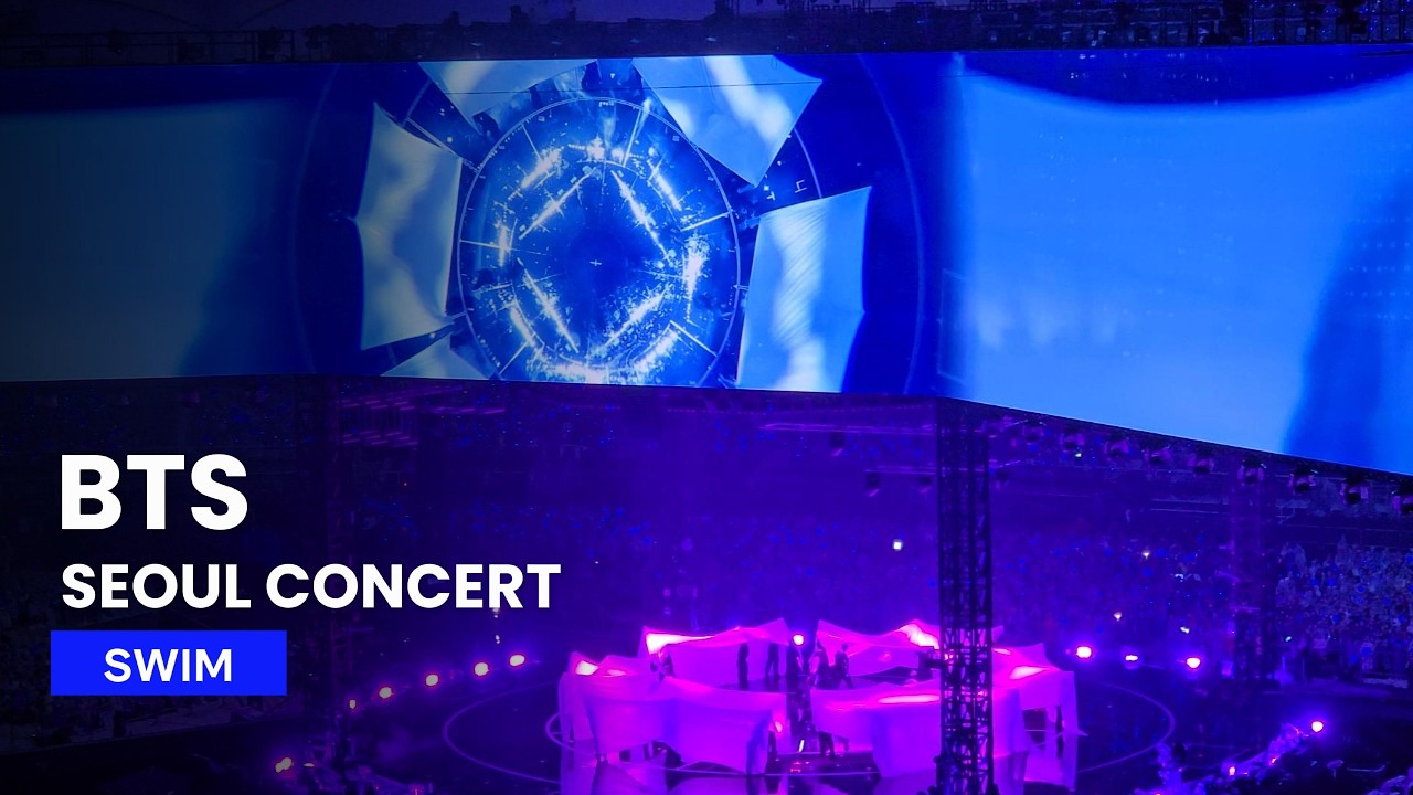 4K] 26009 BTS - Swim | BTS WORLD TOUR 'ARIRANG' Seoul Goyang for