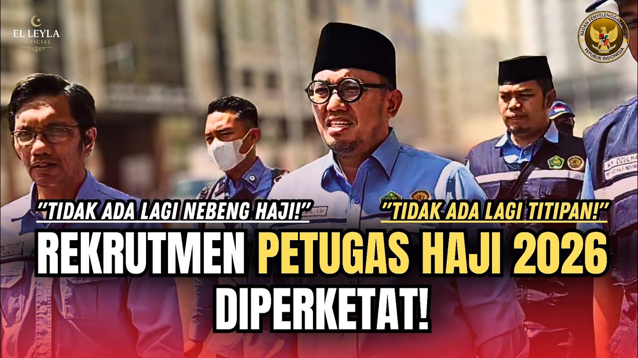 NEBENG HAJI TERBONGKAR! BP HAJI JANJI ROMBAK TOTAL PETUGAS HAJI 2026