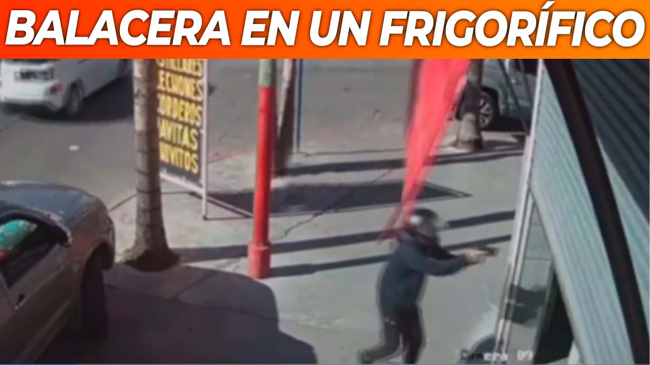 Entraron a los tiros a un frigorífico y le robaron una camioneta blindada: conurbano peligroso