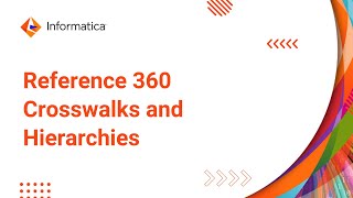 Reference 360 Crosswalks and Hierarchies