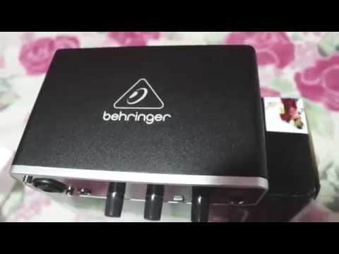 Primeira música gravada no Reaper e na interface Behringer Umc 22