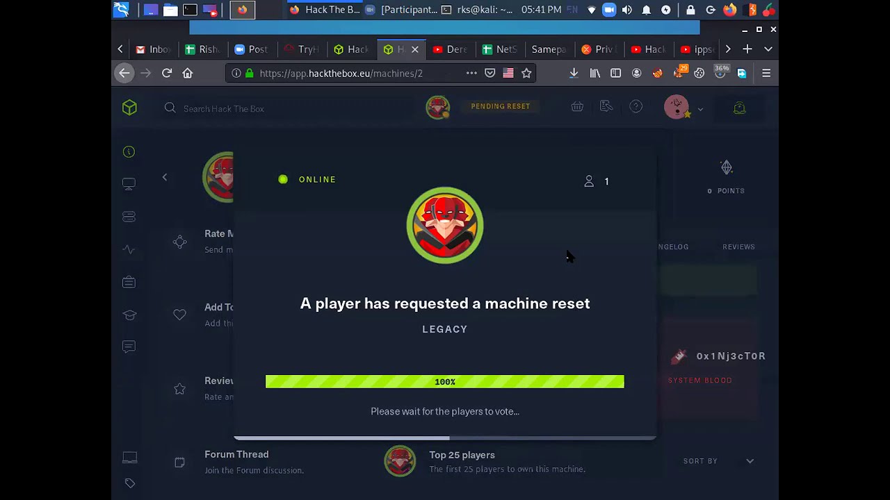 Legacy Machine | Advanced Penetration Testing | Craw Cyber Security ...
