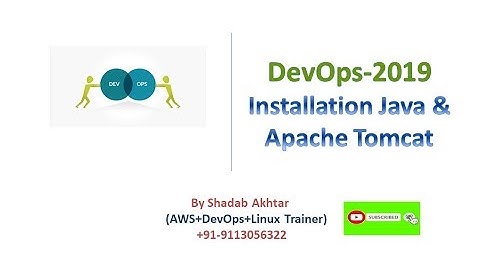 DevOps-Session-2 | Installation Java | Apache Tomcat