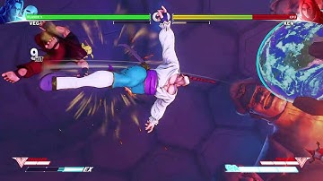 STREET FIGHTER V - Vega V Trigger Combo