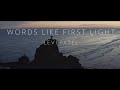 Levi patel  words like first light official music