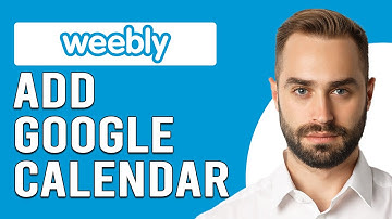 How To Add Google Calendar To Weebly (How To Embed Google Calendar On Weebly)