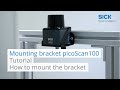 Tutorial staffa di montaggio picoScan100: montaggio fisso o montaggio su applicazioni mobili