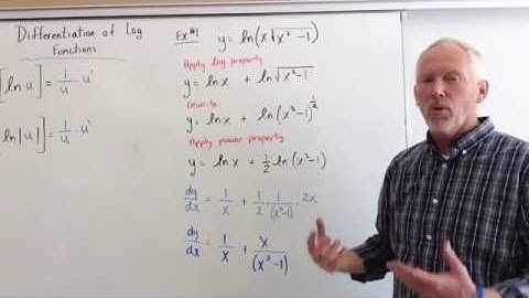 Differentiation of Natural log functions (more challenging examples)
