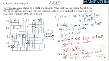 1984 Colorado MO Problem #5 (Pigeonhole Principle)