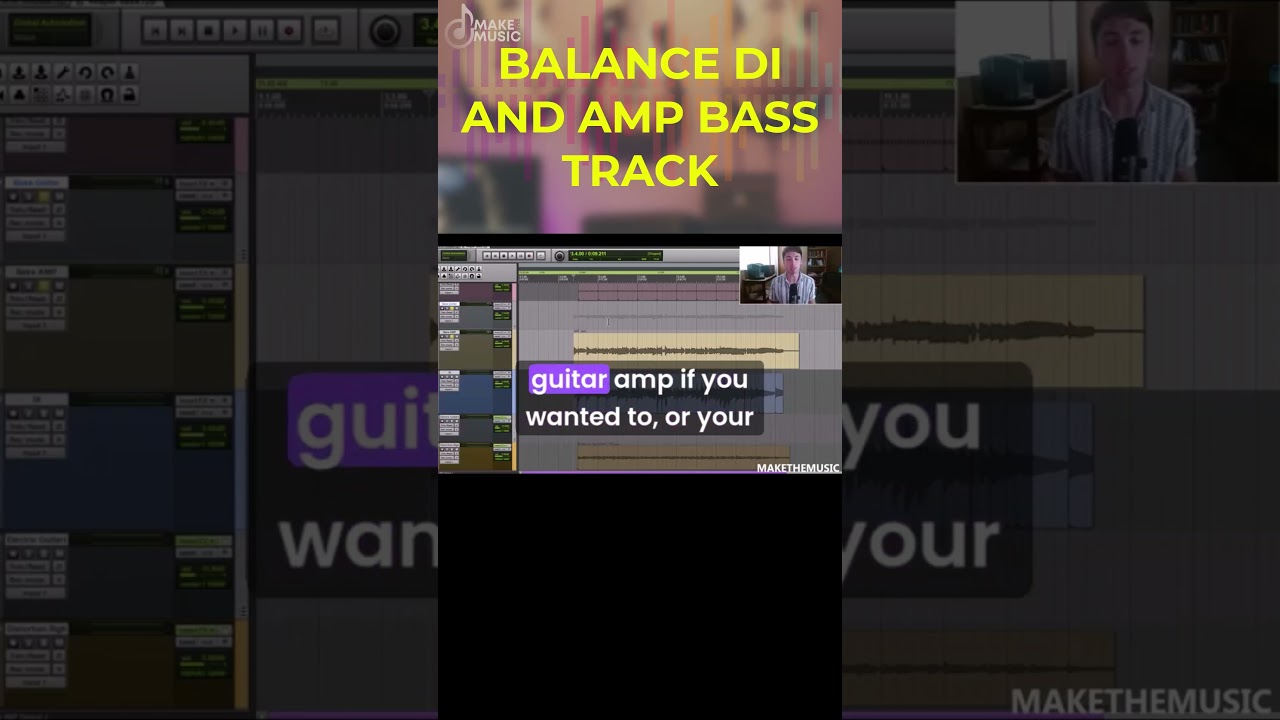 Watch BALANCE DI AND BASS AMP #musicproduction #reaper on YouTube Watch BALANCE DI AND BASS AMP #musicproduction #reaper on YouTube