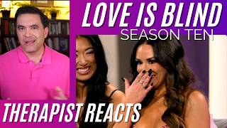 Love Is Blind S10 #66 (Tough To Watch) Therapist Reacts