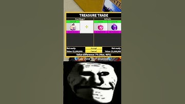 When You Trade Your DOUGH For a SOUND Fruit In Blox Fruits! 😱 #shorts #roblox #trollface