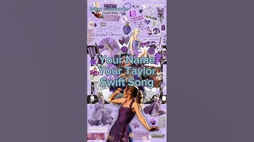 your name your taylor swift song pt. 90 ✨ #foryou #taylorswift #shorts #viral #fypシ゚viral #fyp #yt