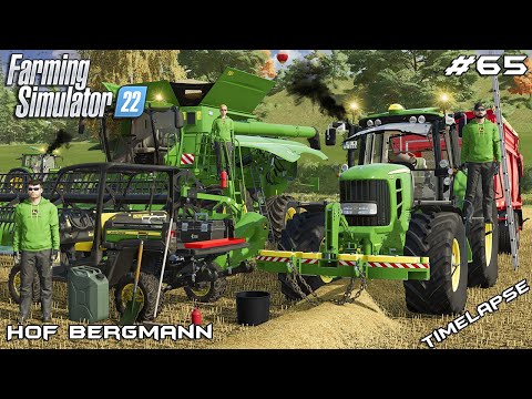 Using BUSHEL PLUS to CALIBRATE the new HARVESTER | Hof Bergmann | Farming Simulator 22 | Episode 65