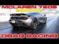 900HP McLaren 720S sets new 1/4 Mile Drag Racing Record for quickest McLaren