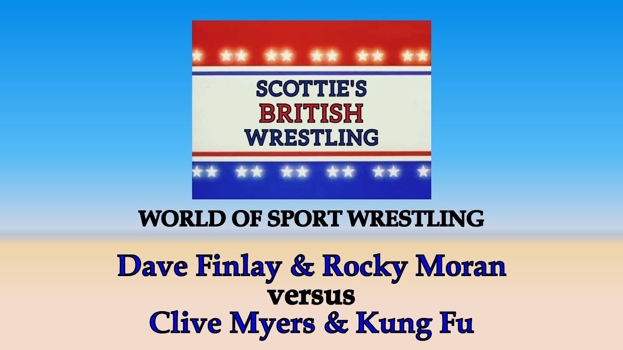 WOS British Wrestling - Dave 'Fit' Finlay & Rocky Moran vs Kung Fu & 'Ironfist' Clive Myers