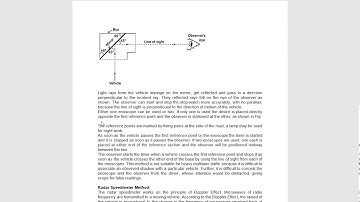 Jayoti Vidyapeeth - Transportation Engineering - Spot Speed Studies