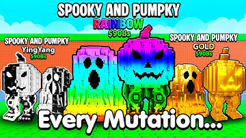 I Unlocked EVERY VERSION of SPOOKY AND PUMPKY in Steal A Brainrot!