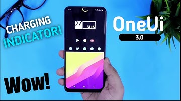Samsung One Ui 3.0 - Charging Indicator in Any Samsung Device S10+,Note10,A50,A30,M21,M31,A71,A51,