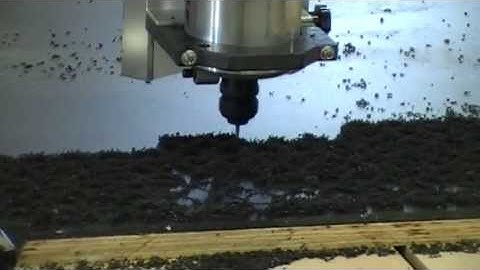 Warehouse Hobbies Inc. New CAB CNC Router First Test Run