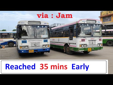 Excellent Driving : TSRTC - Adilabad - Pandharkawada - Hinganghat - Jam - Nagpur