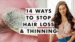 How to Stop Shedding, Thinning \& Hair Loss