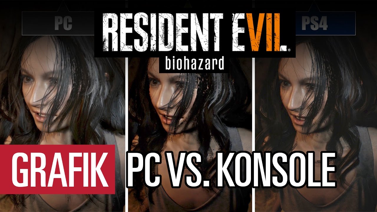 Resident Evil 7 Biohazard PC Vs PS4 Vs Xbox One