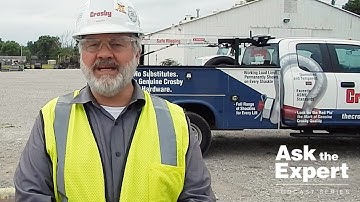 Crosby Hooks: Can the hook press against the load when choking with a sling?