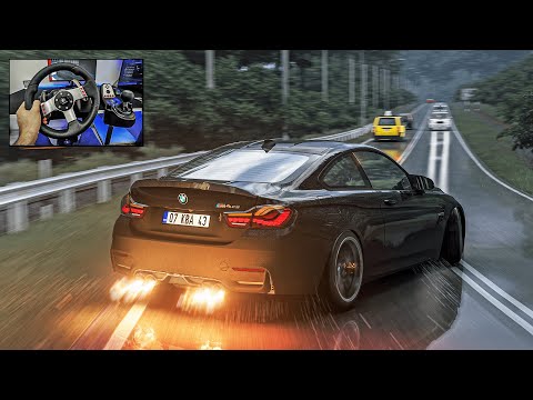 Cengiz Kurtoğlu - Küllenen Aşk BMW M4 CS YAĞMURDA DRİFT l ASSETTO CORSA