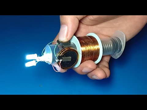 DIY hand crank generator for emergency light , Free energy device