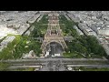 Tour Eiffel   Paris, France Drone 4K