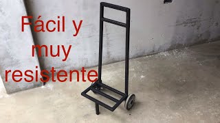 CARRITO PARA IR DE COMPRAS HECHO CON MATERIAL RECICLADO,fácil y muy resistente