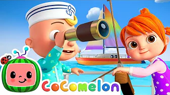 Captain JJ and First Mate Yo-Yo⛵ | Cocomelon | Kids Cartoons & Nursery Rhymes | Moonbug Kids