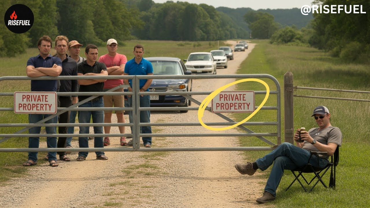 Ассоциация владельцев жилья построила ворота поперёк моей подъездной дороги — так что я запер их ...