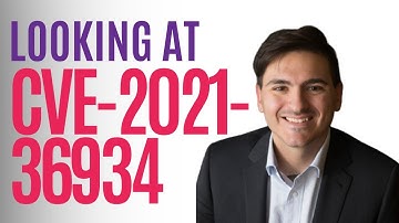 Stealing Hashes with SeriousSam (CVE-2021–36934)