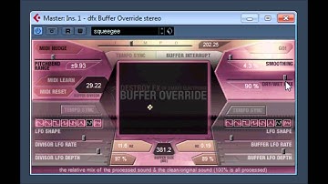 DFX Buffer Override Stereo by Destroy FX