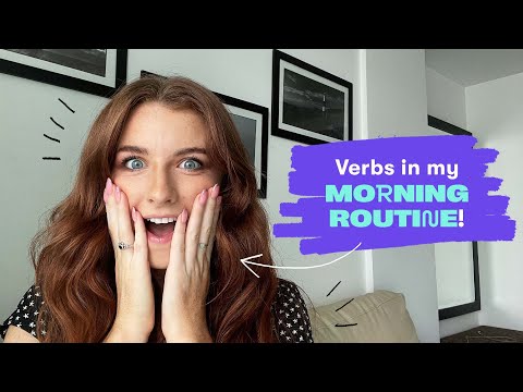 Learn English verbs getting ready with me | Fluency Academy