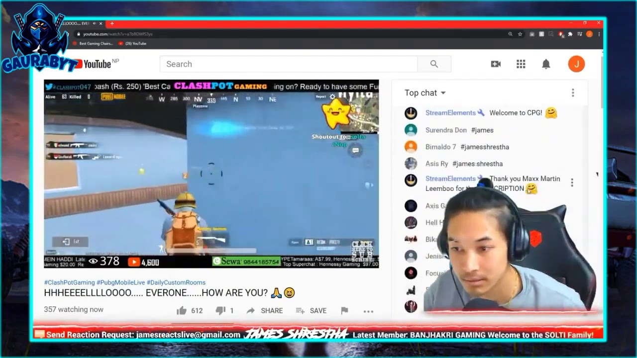 James shrestha raid 4k gaming |Bishow magar| indu malla and small youtuber