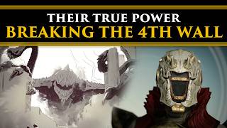 Destiny 2 Lore  The true power of the Ahamkara is enough to break The 4th Wall! Dragon Ascension?