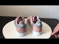 Adidas Gazelle Suede Pink Grey Woman