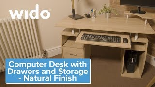 Download Lagu Wido Natural Wood Computer Desk Product Video (CDESK1N) MP3 Download Lagu Wido Natural Wood Computer Desk Product Video (CDESK1N) MP3