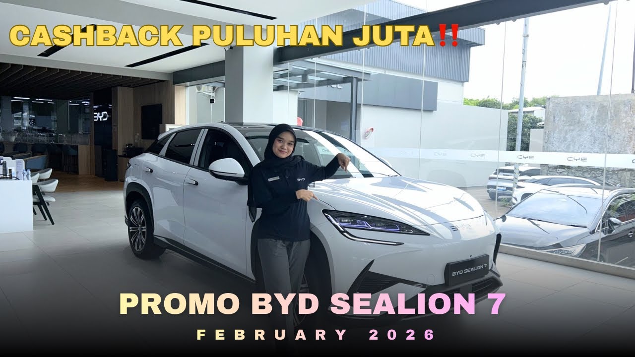 CASHBACK PULUHAN JUTA ‼️ BYD SEALION 7⚡️