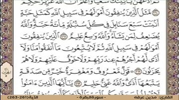 الآيات الدالة على الإنفاق في سبيل الله وترك المنّ والأذى