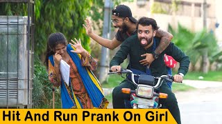 Hit and Run Prank (Ft. Hit Pranks) @CrazyPrankTV